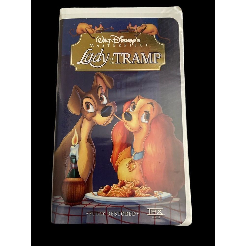 Disney Masterpiece  Collection LADY AND THE TRAMP"  VHS TAPE #14673